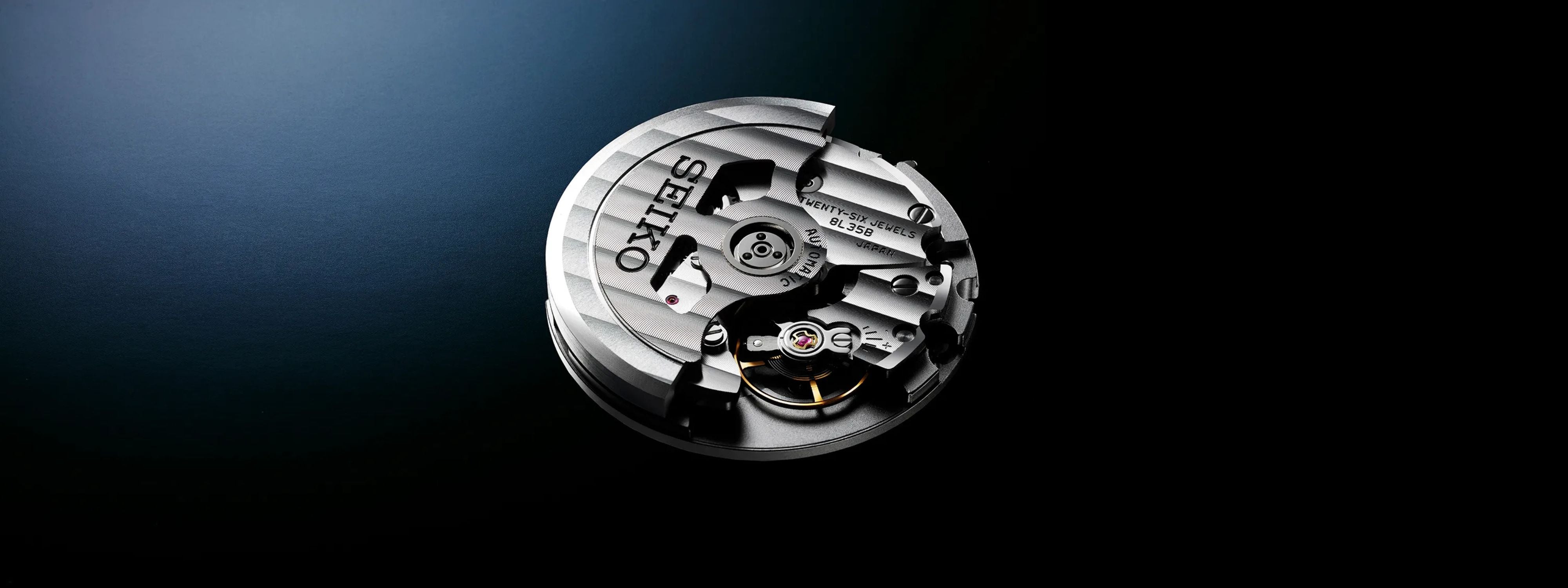 Détail de mécanisme de la Seiko 5 GMT SSK001K1