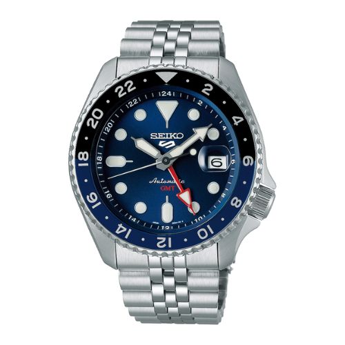Montre Seiko 5 GMT Sports SKX Series - Blue Dial - SSK003K1