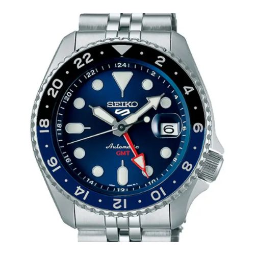 Montre Seiko 5 GMT Sports SKX Series - Blue Dial - SSK003K1